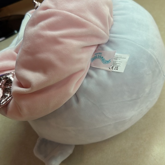 Original Squishmallows Pink Unicorn Grecia/Kenny The Blue Dragon Flip-a-mallow - Picture 6 of 6